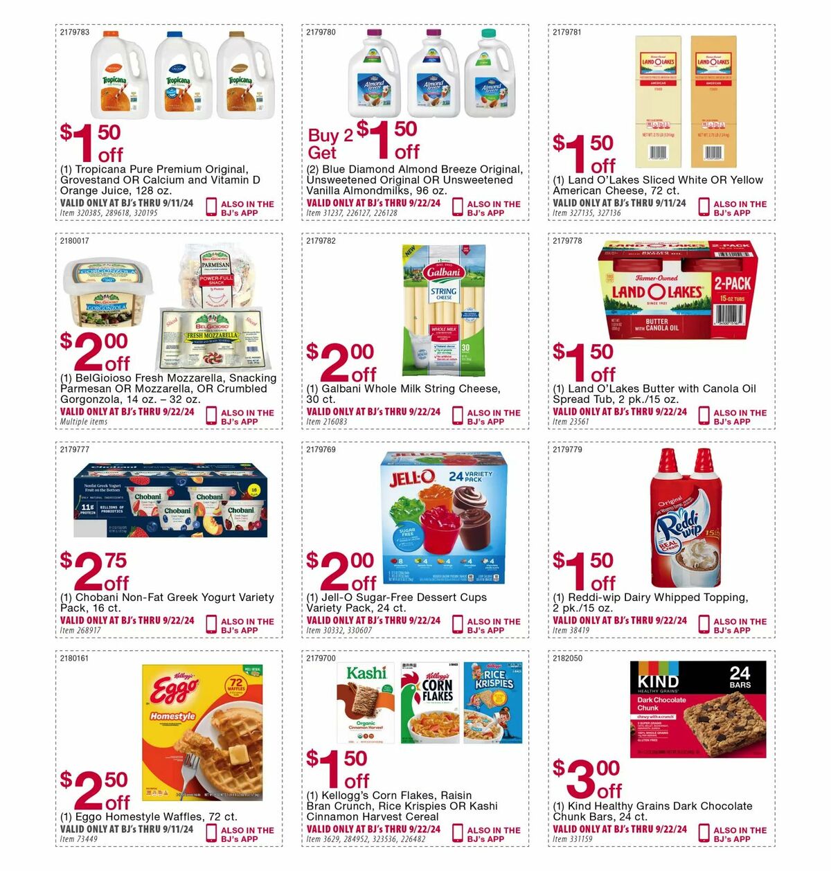 BJ's Wholesale Club Weekly Ad from August 28