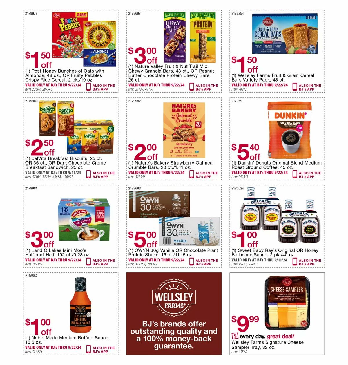 BJ's Wholesale Club Weekly Ad from August 28