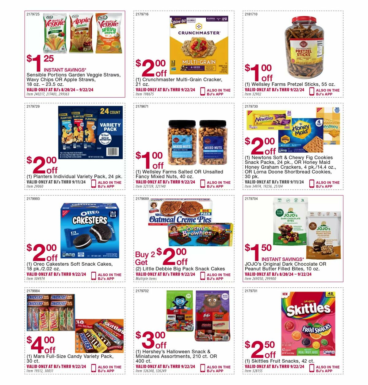 BJ's Wholesale Club Weekly Ad from August 28