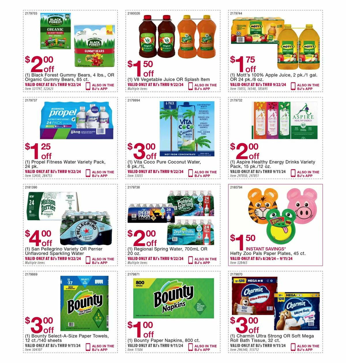 BJ's Wholesale Club Weekly Ad from August 28