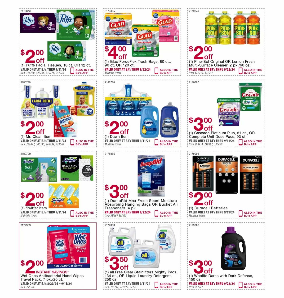 BJ's Wholesale Club Weekly Ad from August 28