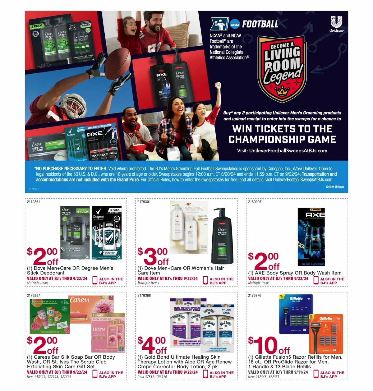 BJ's Wholesale Club Weekly Ad from August 28