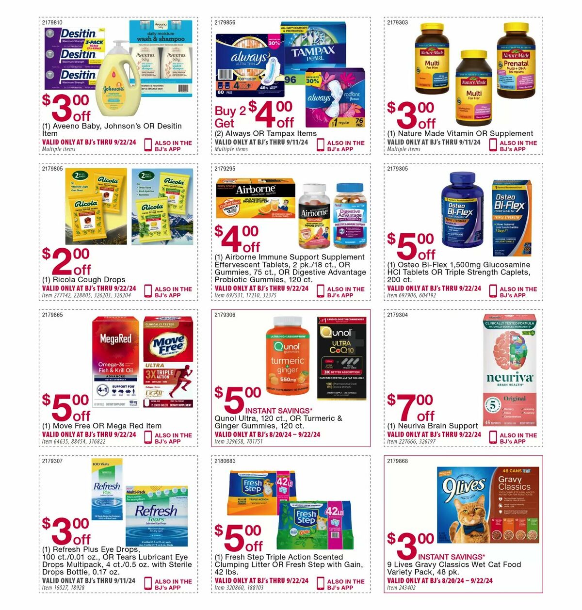 BJ's Wholesale Club Weekly Ad from August 28