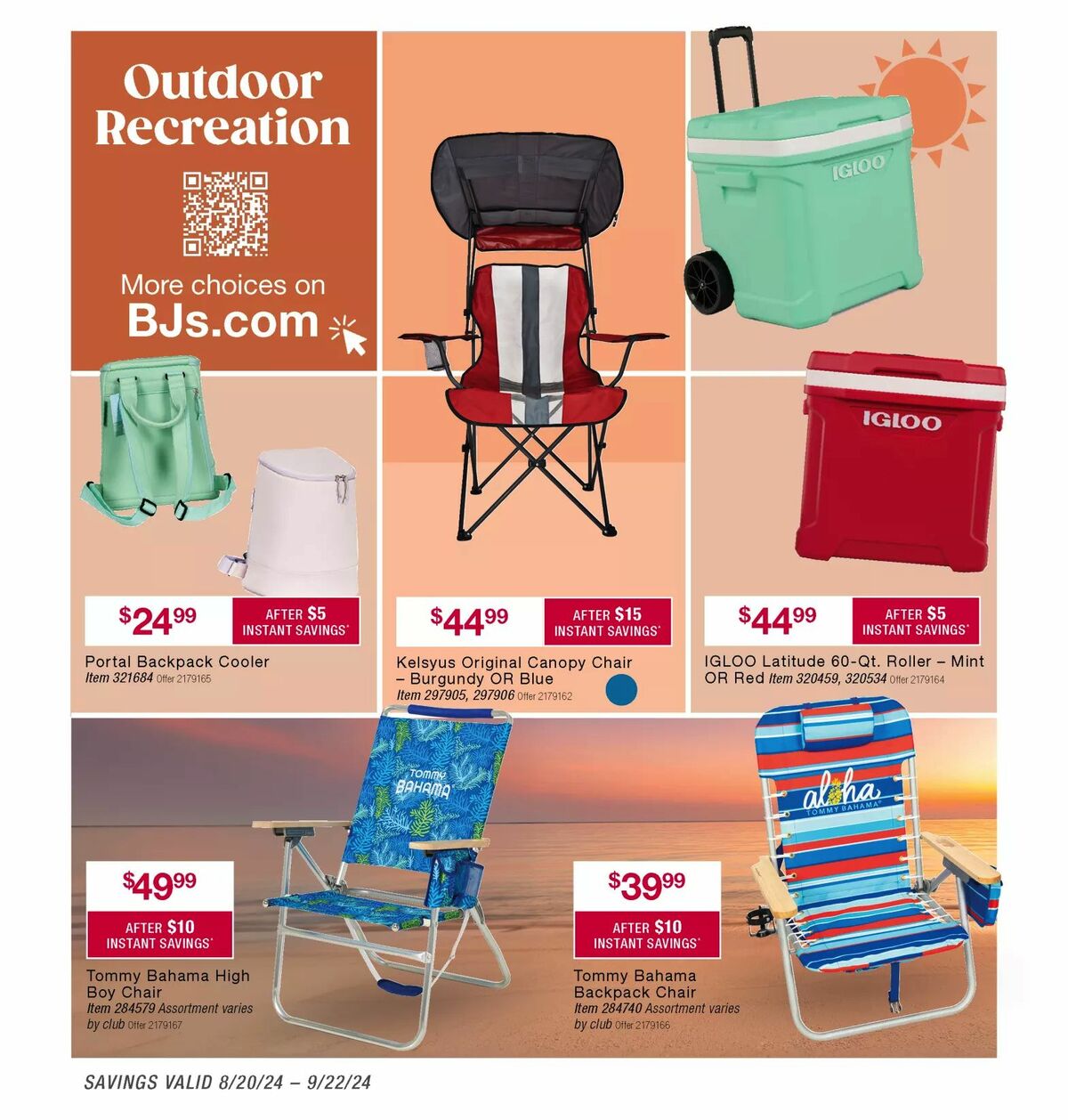 BJ's Wholesale Club Weekly Ad from August 28