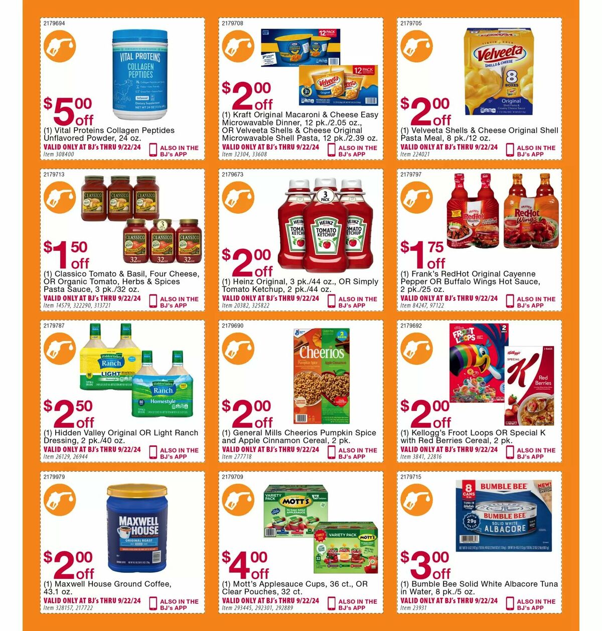 BJ's Wholesale Club Weekly Ad from August 28