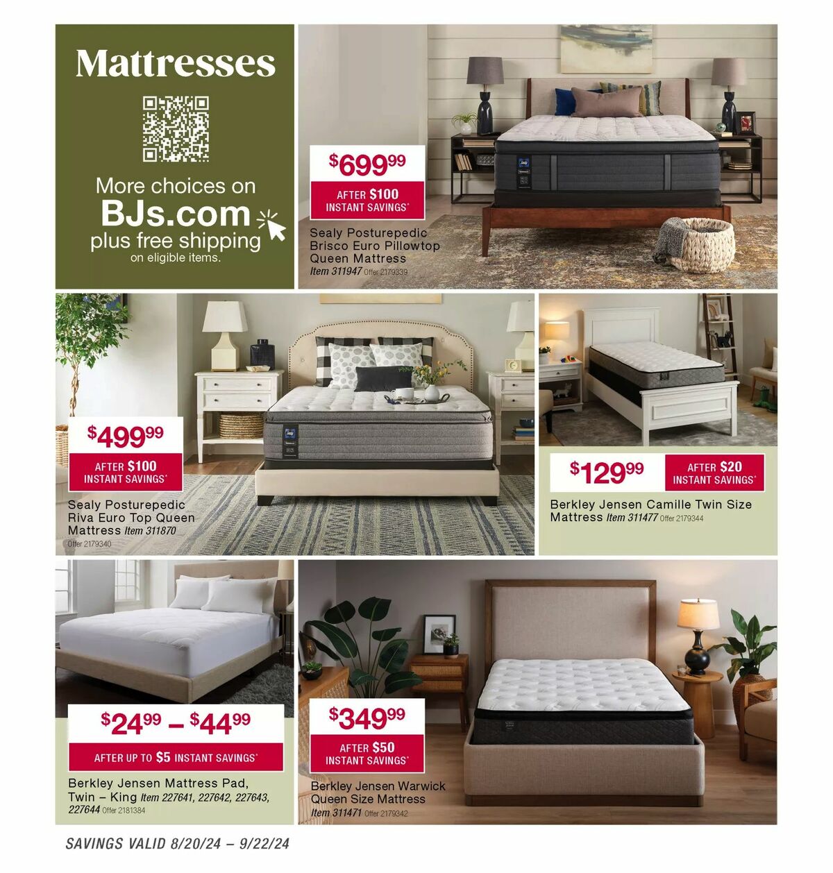 BJ's Wholesale Club Weekly Ad from August 28