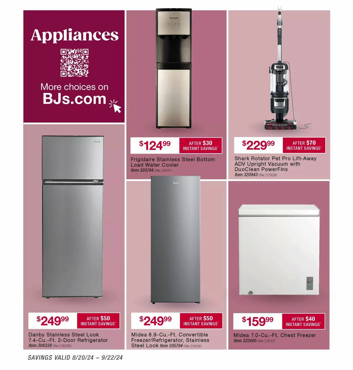 BJ's Wholesale Club Weekly Ad from August 28