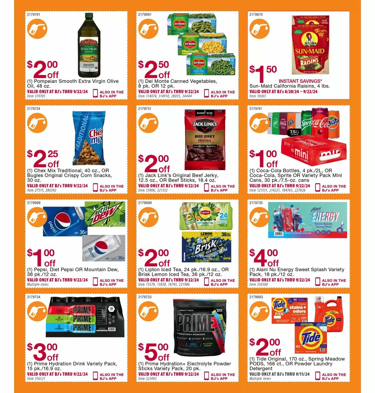 BJ's Wholesale Club Weekly Ad from August 28