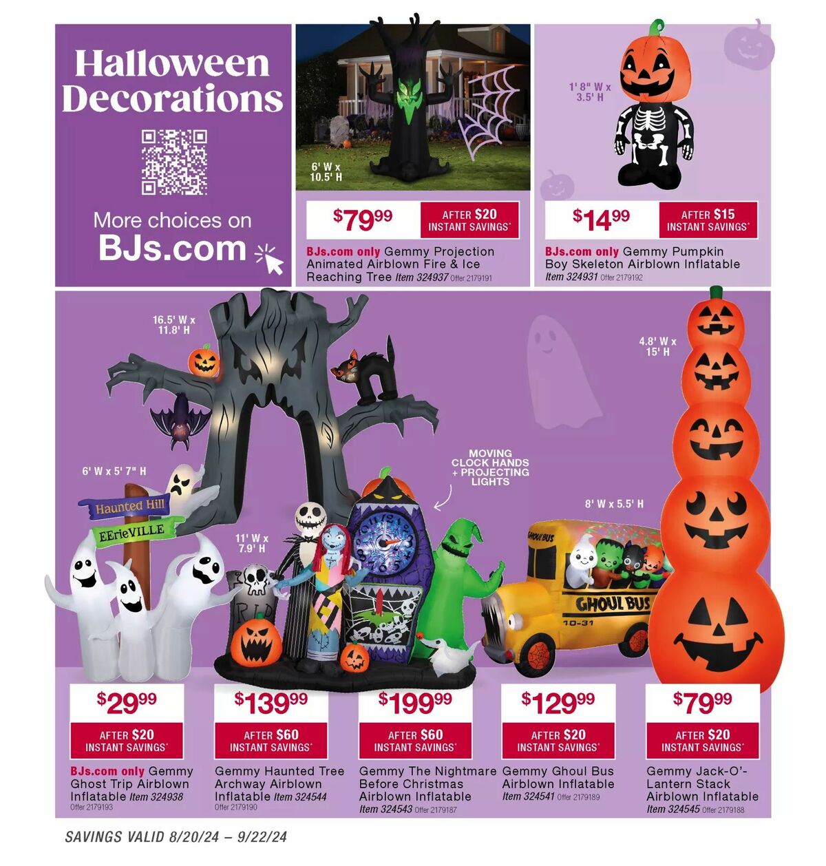 BJ's Wholesale Club Weekly Ad from August 28