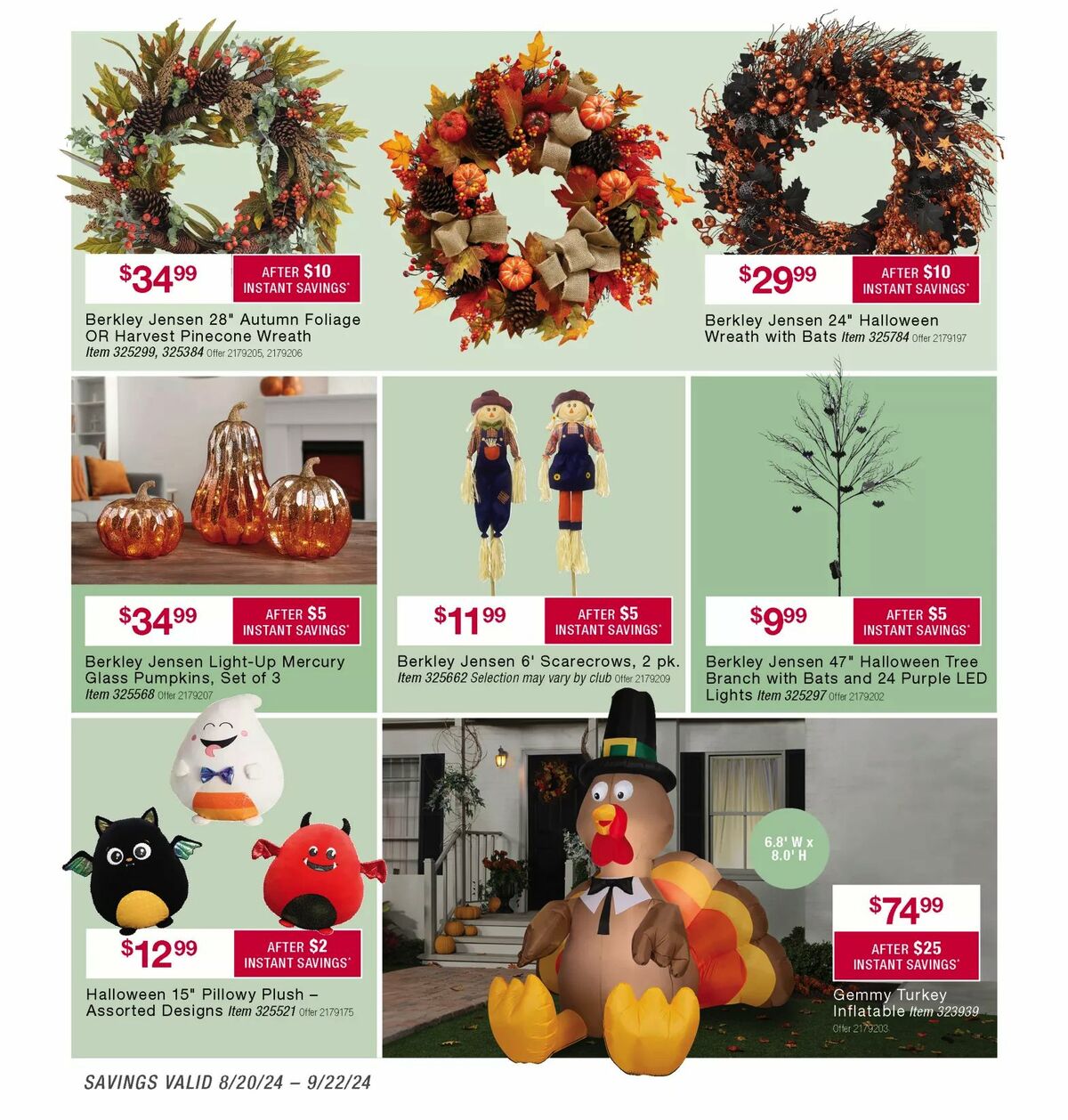 BJ's Wholesale Club Weekly Ad from August 28