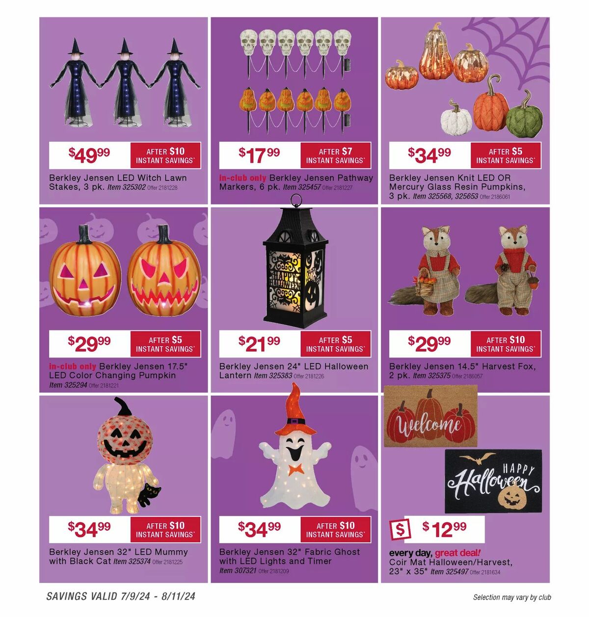 BJ's Wholesale Club Weekly Ad from September 10