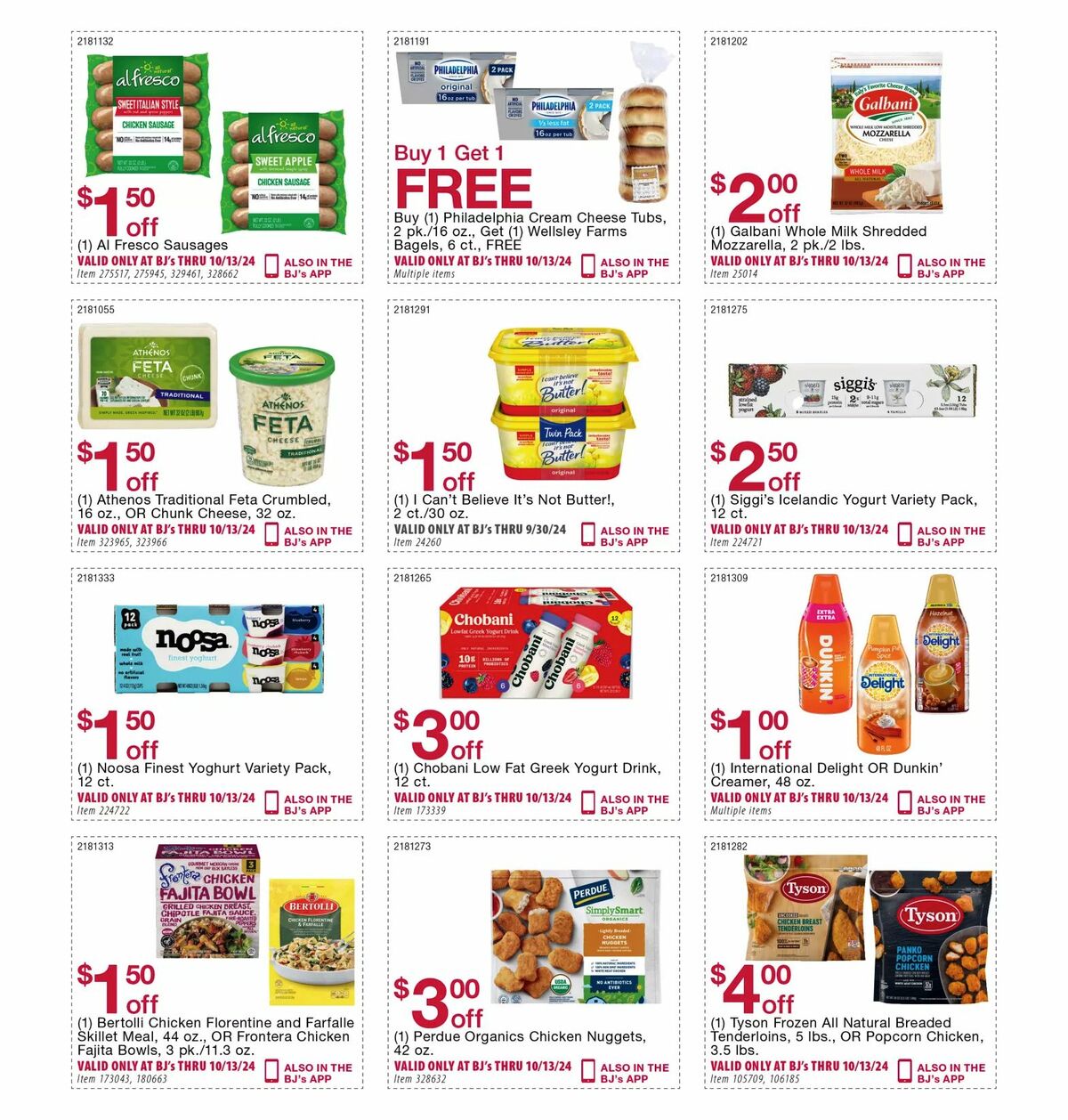 BJ's Wholesale Club Weekly Ad from September 10