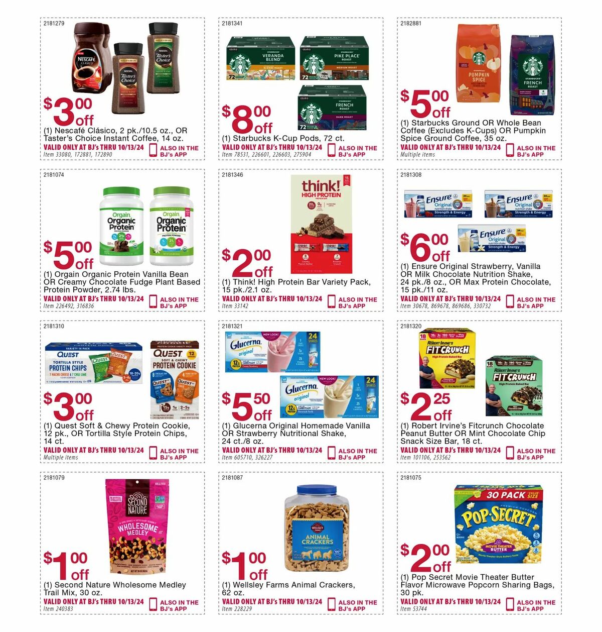 BJ's Wholesale Club Weekly Ad from September 10