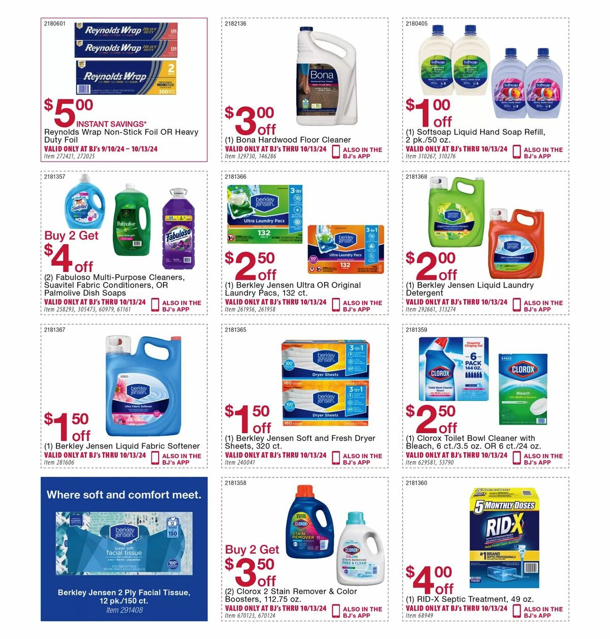 BJ's Wholesale Club Weekly Ad from September 10