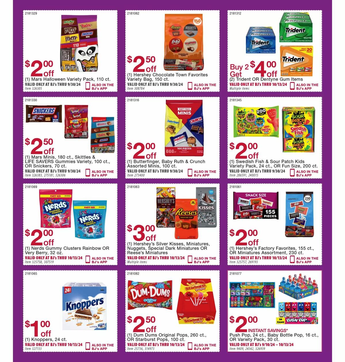 BJ's Wholesale Club Weekly Ad from September 10