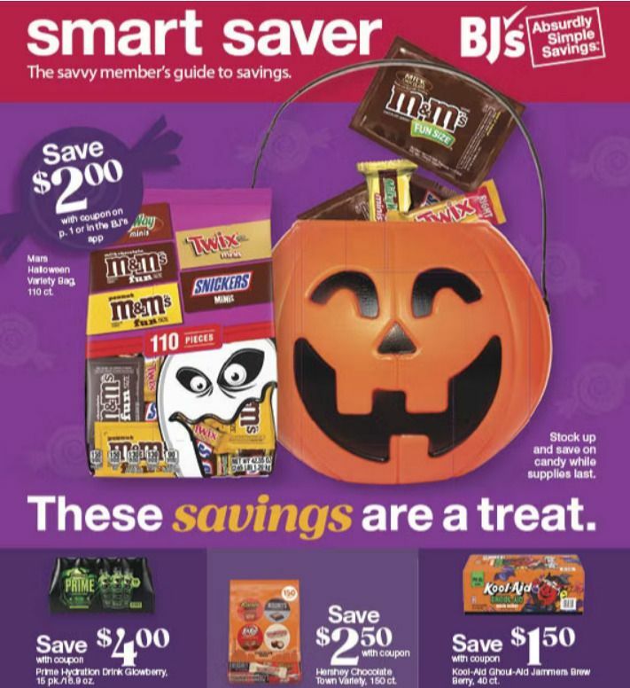 BJ's Wholesale Club Weekly Ad from October 1