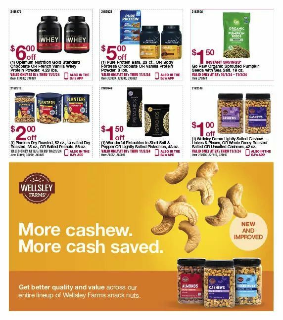 BJ's Wholesale Club Weekly Ad from October 1