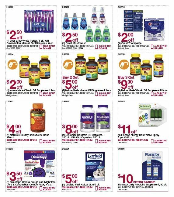 BJ's Wholesale Club Weekly Ad from October 1