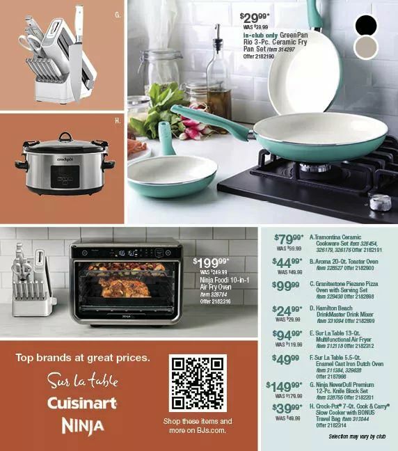 BJ's Wholesale Club Weekly Ad from October 1