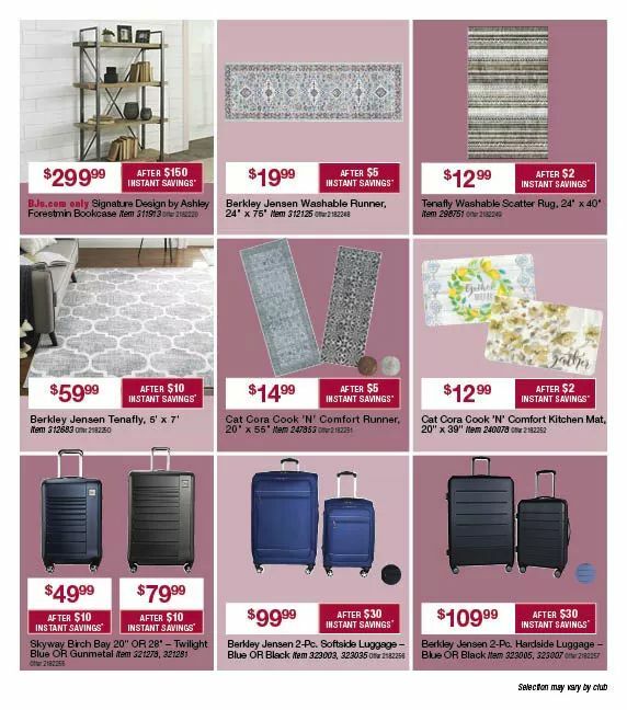 BJ's Wholesale Club Weekly Ad from October 1