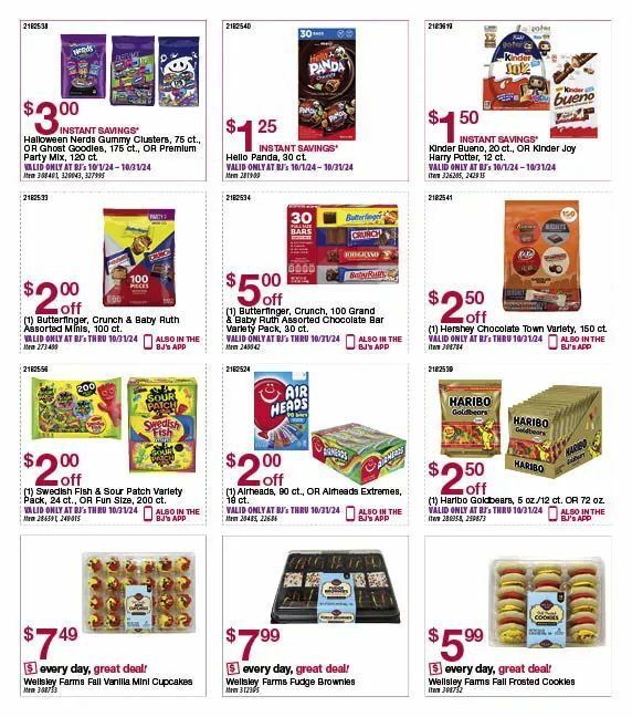 BJ's Wholesale Club Weekly Ad from October 1