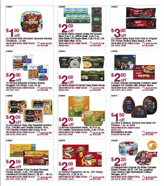 BJ's Wholesale Club Weekly Ad from October 1