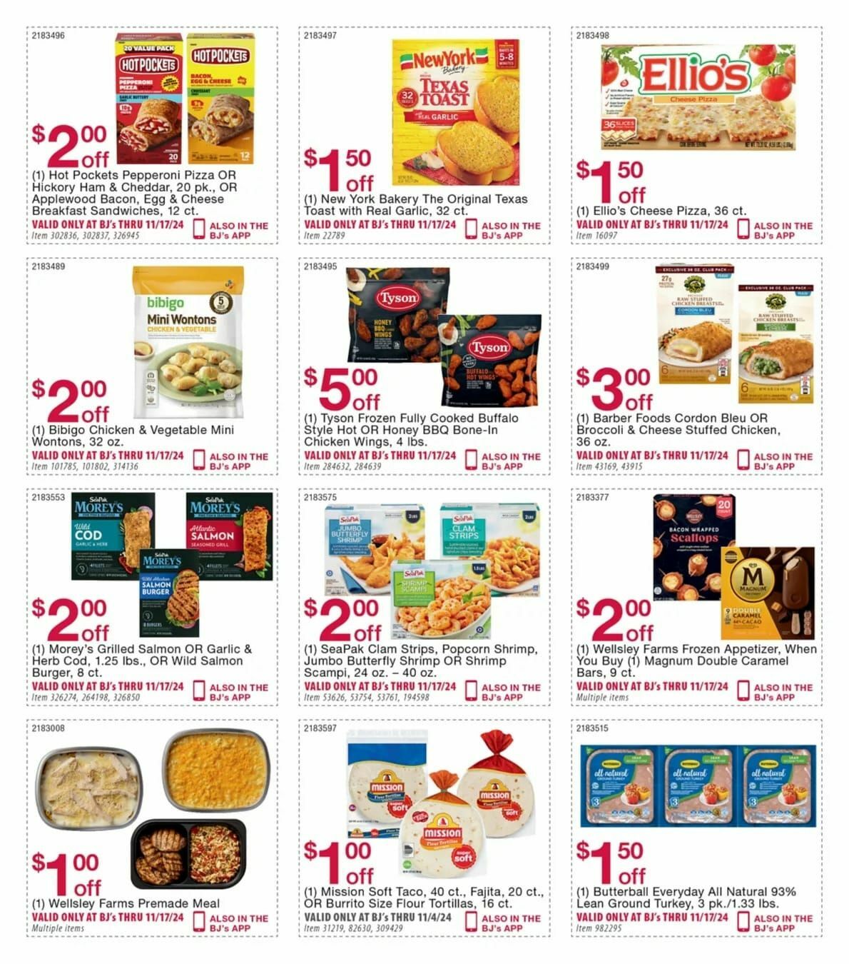 BJ's Wholesale Club Weekly Ad from October 15