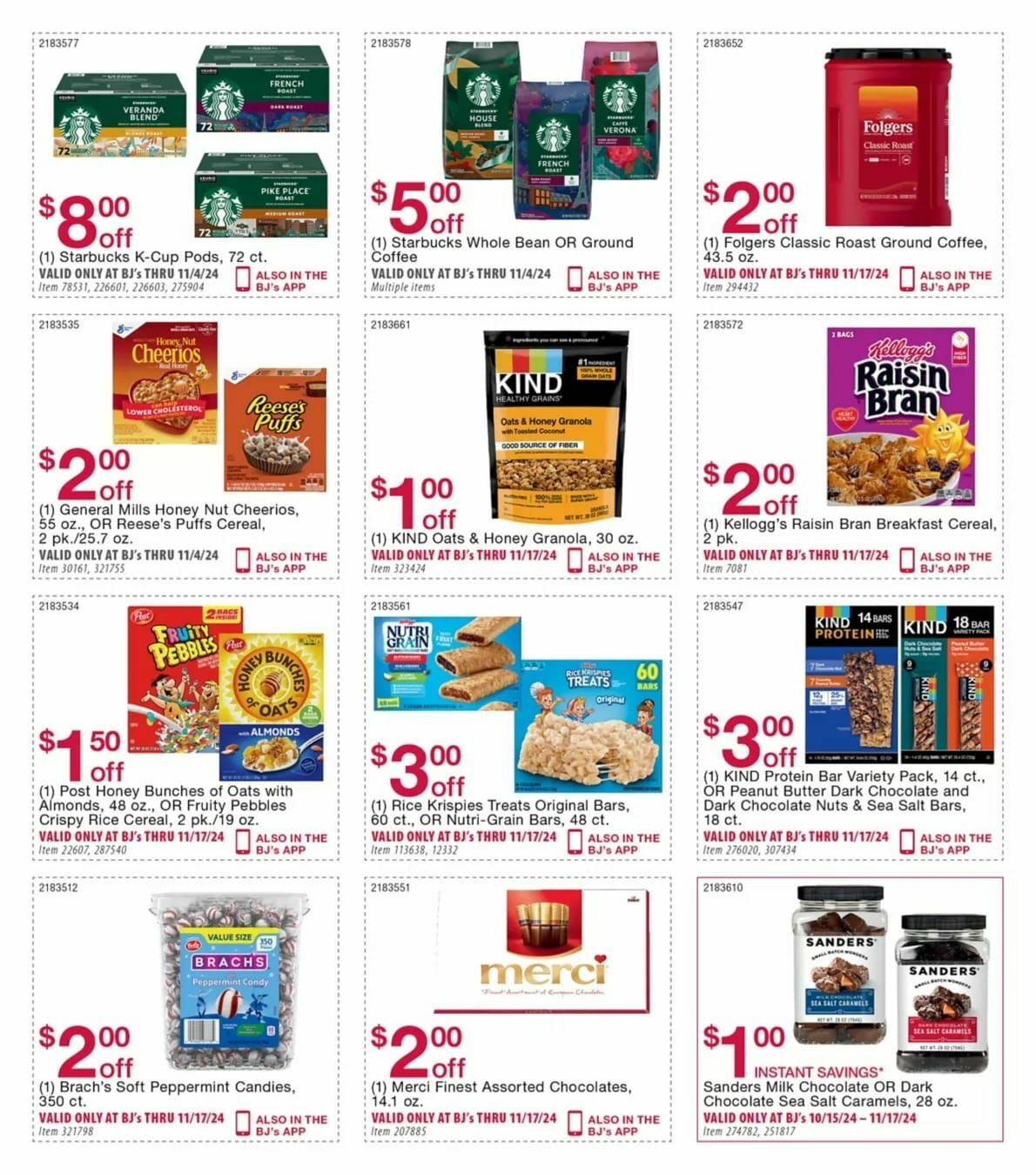 BJ's Wholesale Club Weekly Ad from October 15