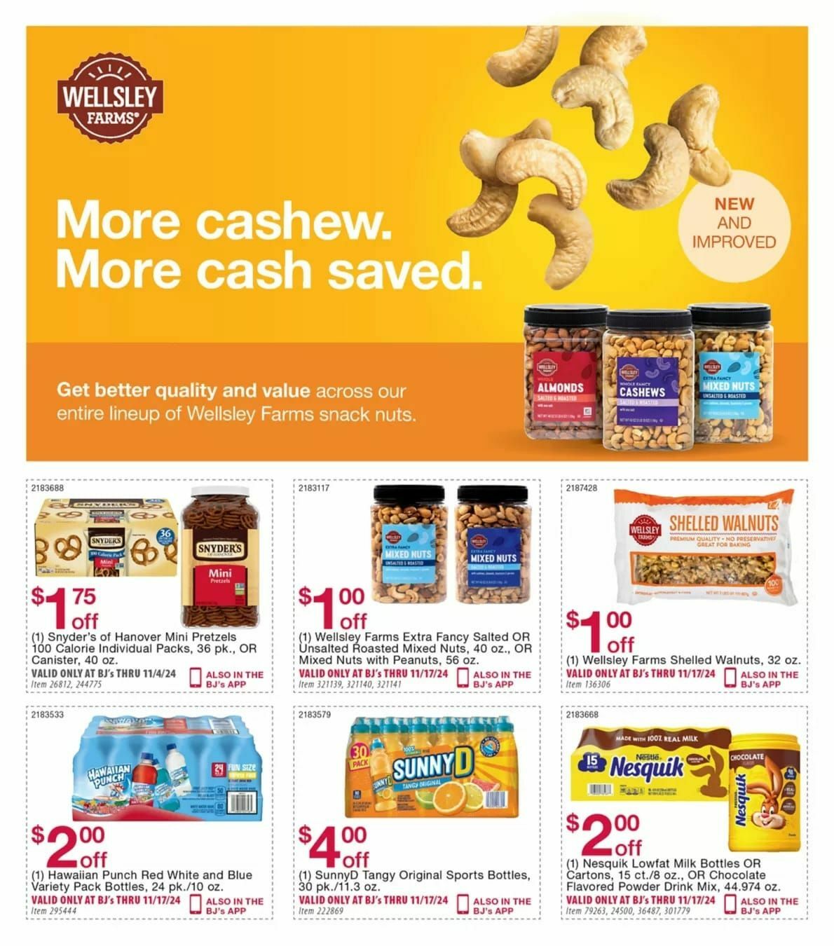 BJ's Wholesale Club Weekly Ad from October 15