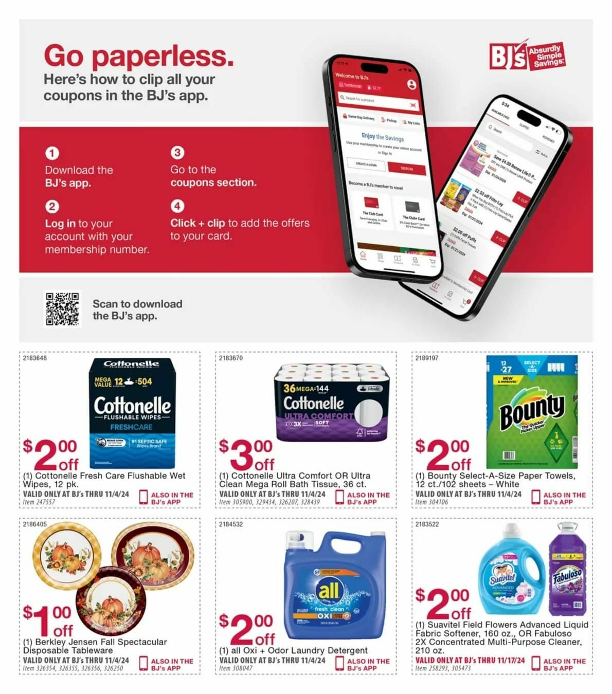 BJ's Wholesale Club Weekly Ad from October 15