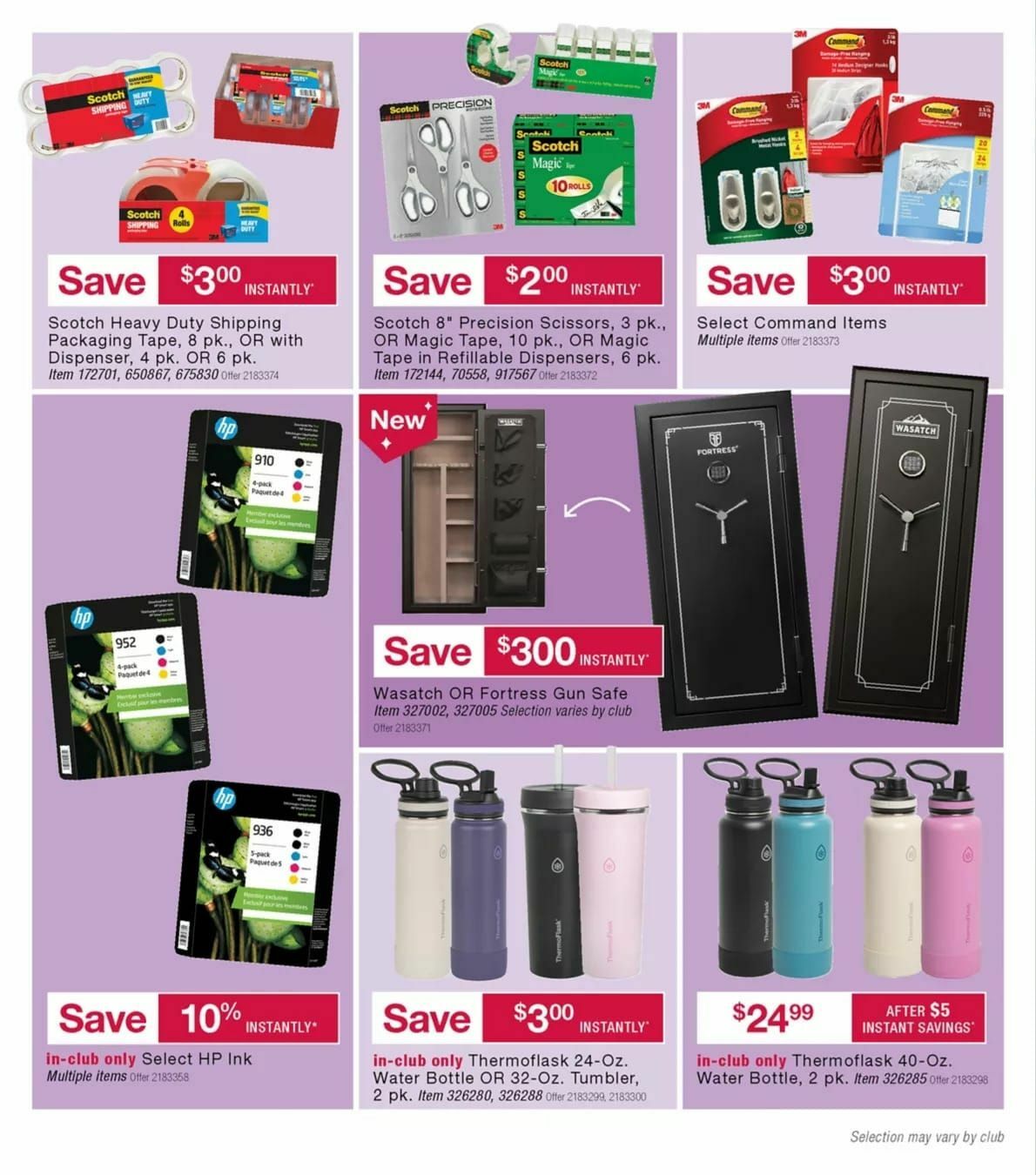 BJ's Wholesale Club Weekly Ad from October 15