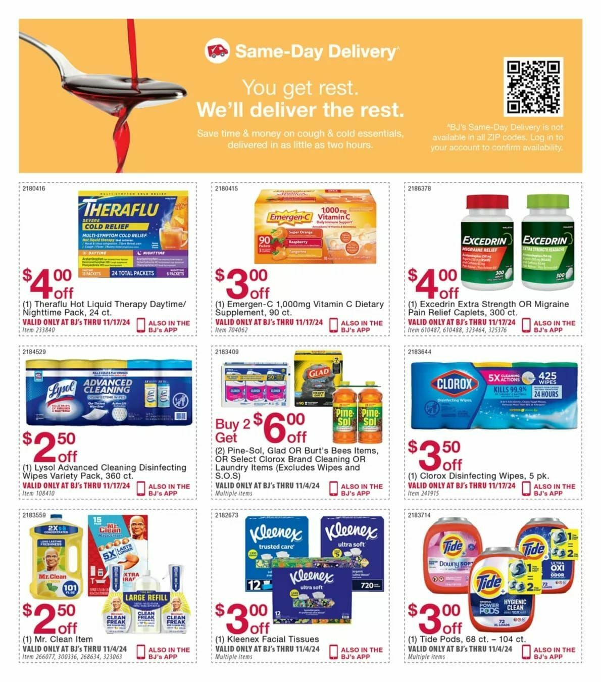 BJ's Wholesale Club Weekly Ad from October 15