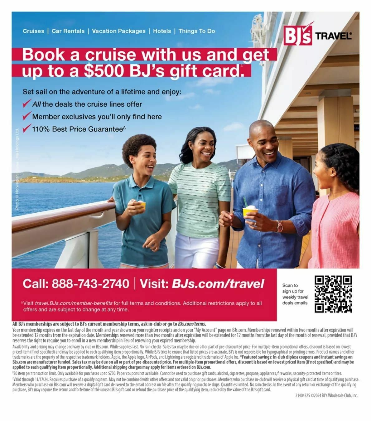 BJ's Wholesale Club Weekly Ad from October 15