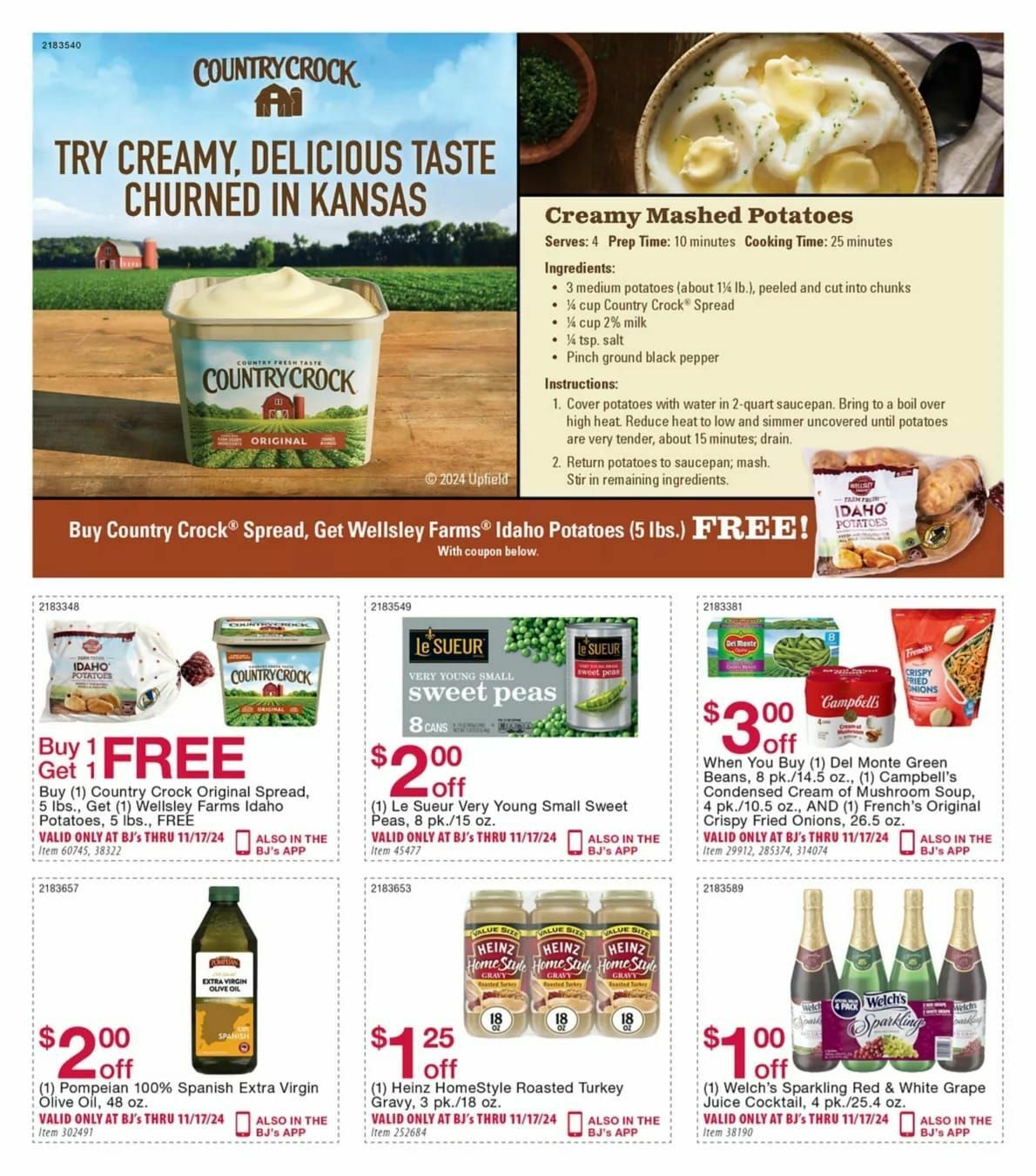 BJ's Wholesale Club Weekly Ad from October 15