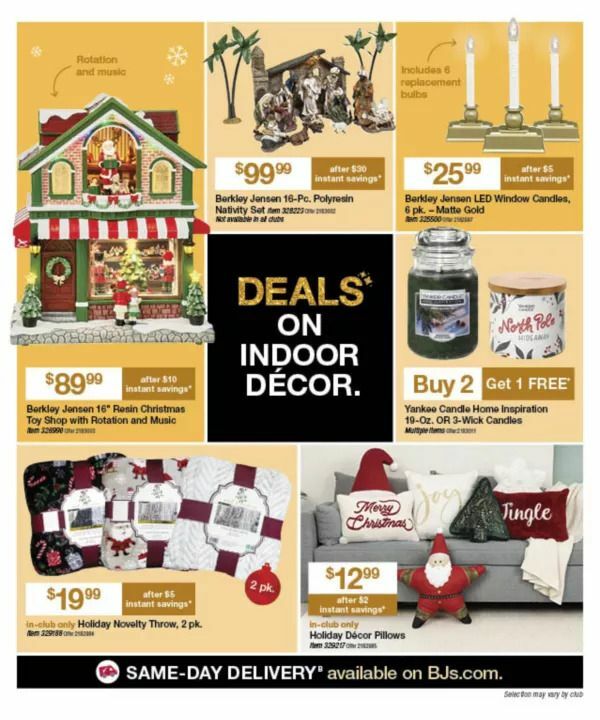 BJ's Wholesale Club Black Friday Weekly Ad from November 1