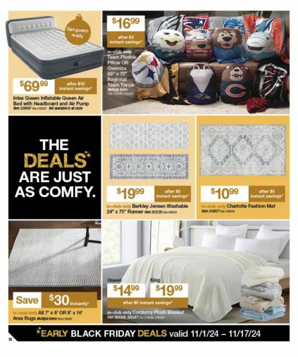 BJ's Wholesale Club Black Friday Weekly Ad from November 1