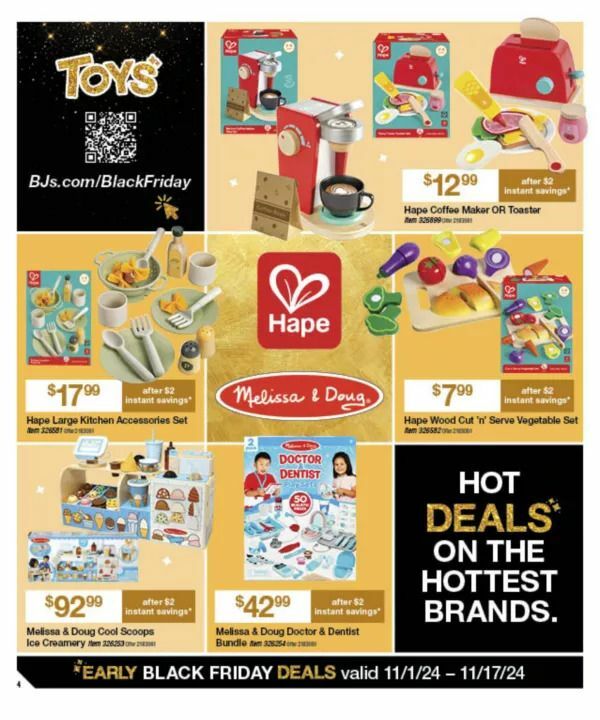 BJ's Wholesale Club Black Friday Weekly Ad from November 1