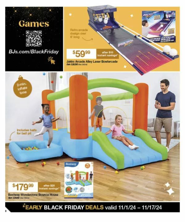 BJ's Wholesale Club Black Friday Weekly Ad from November 1