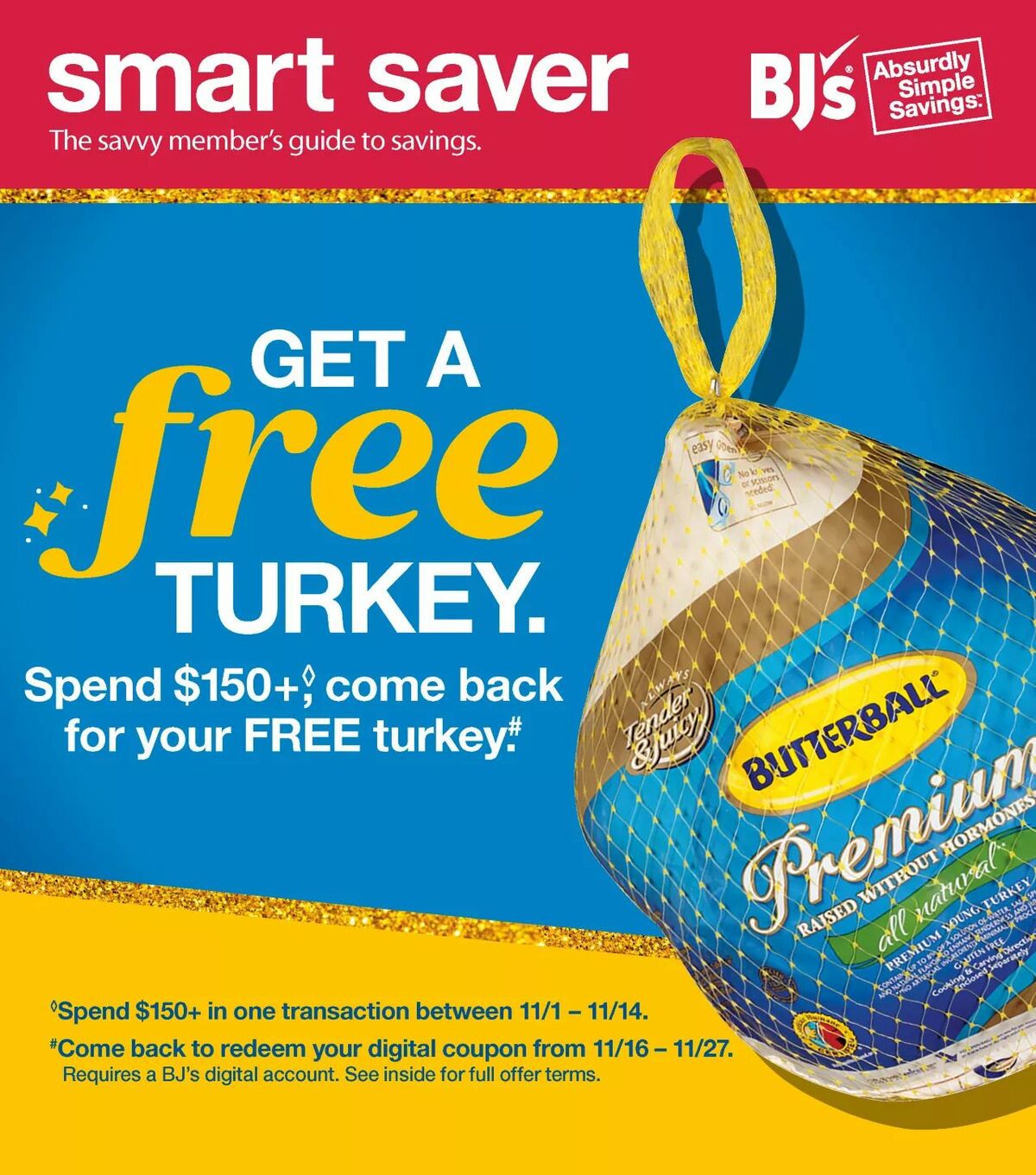 BJ's Wholesale Club Weekly Ad from November 1