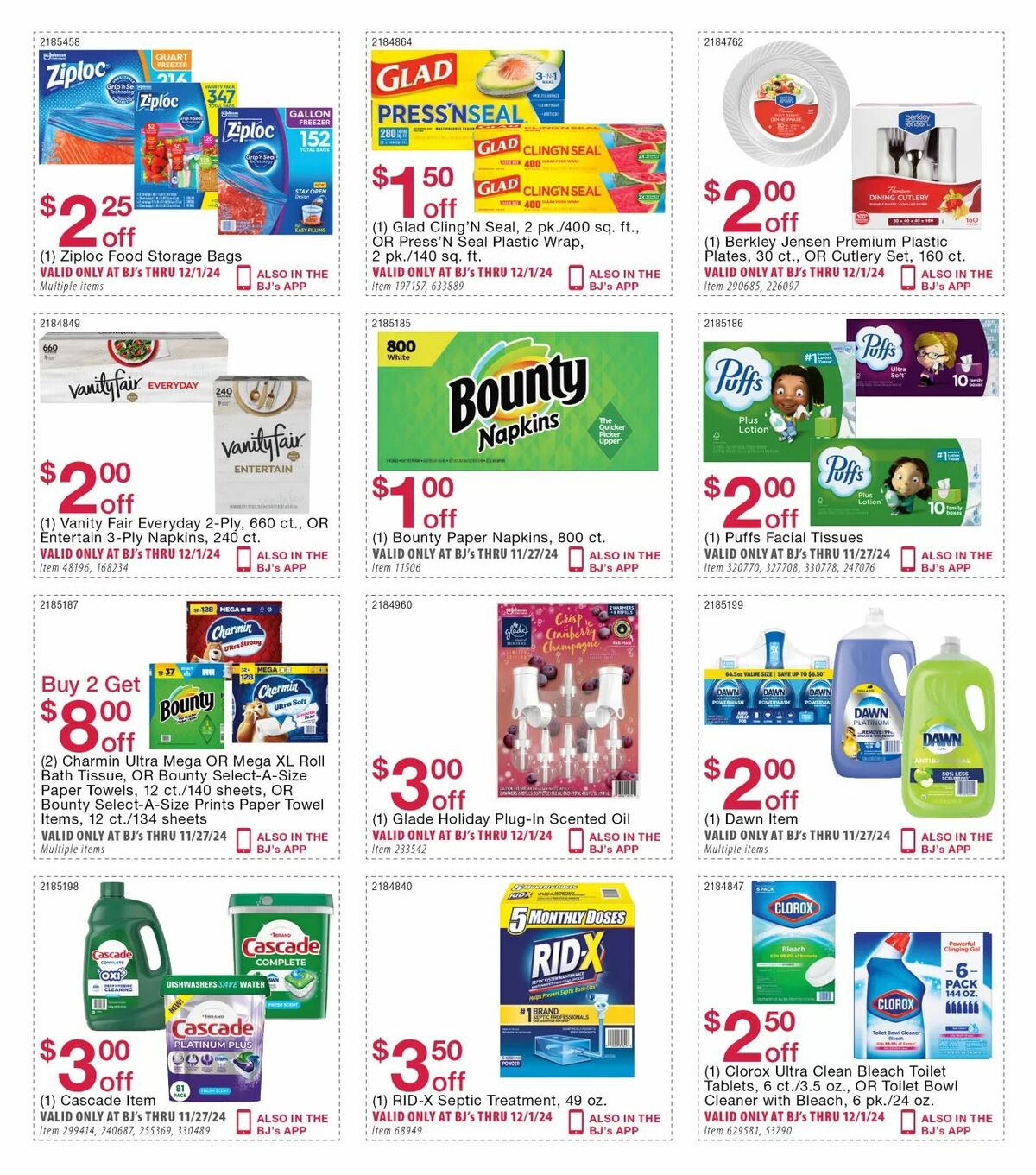 BJ's Wholesale Club Weekly Ad from November 1