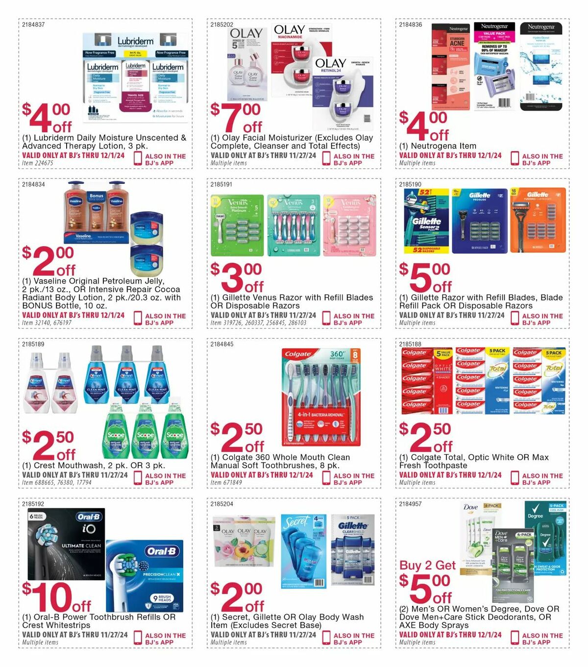 BJ's Wholesale Club Weekly Ad from November 1