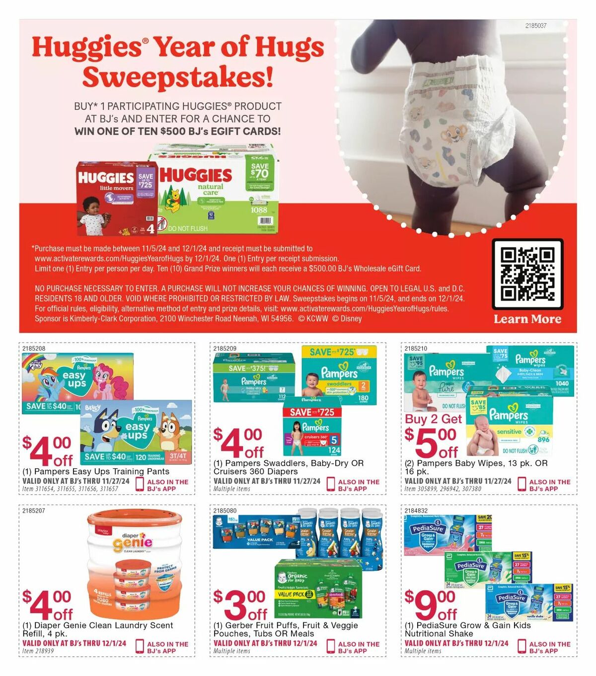 BJ's Wholesale Club Weekly Ad from November 1