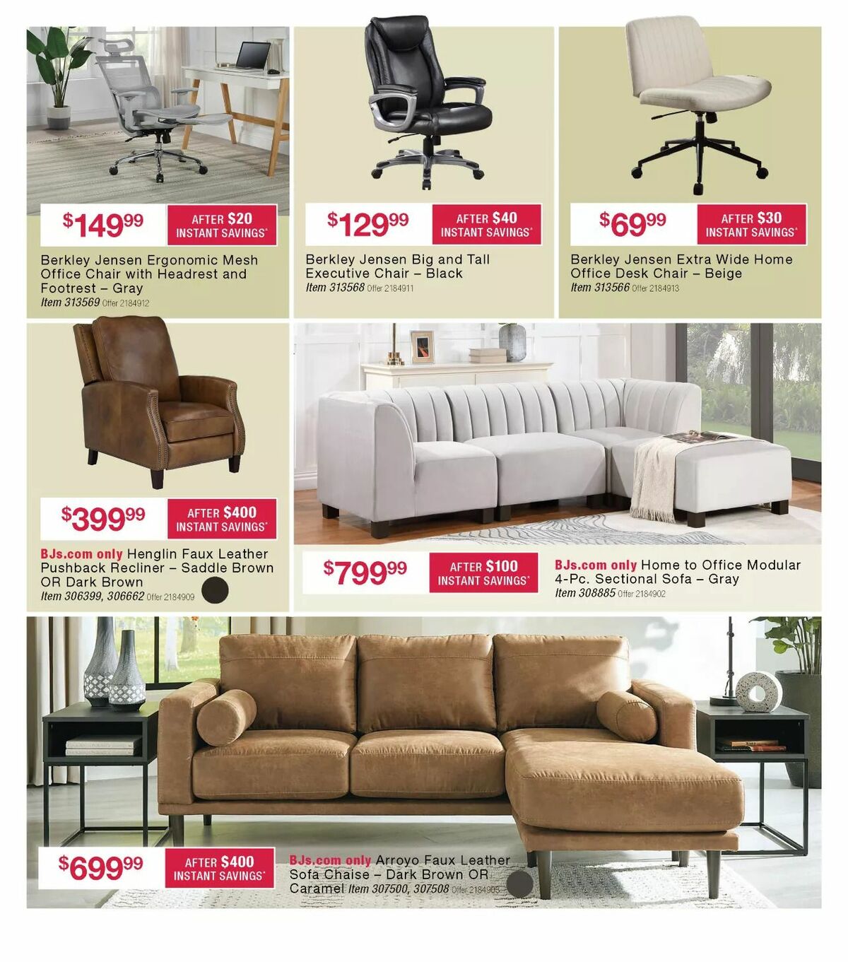 BJ's Wholesale Club Weekly Ad from November 1