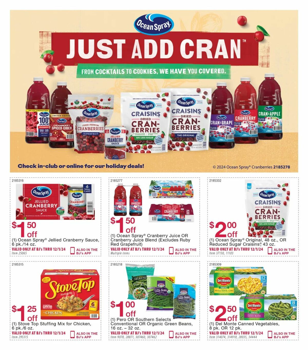 BJ's Wholesale Club Weekly Ad from November 1