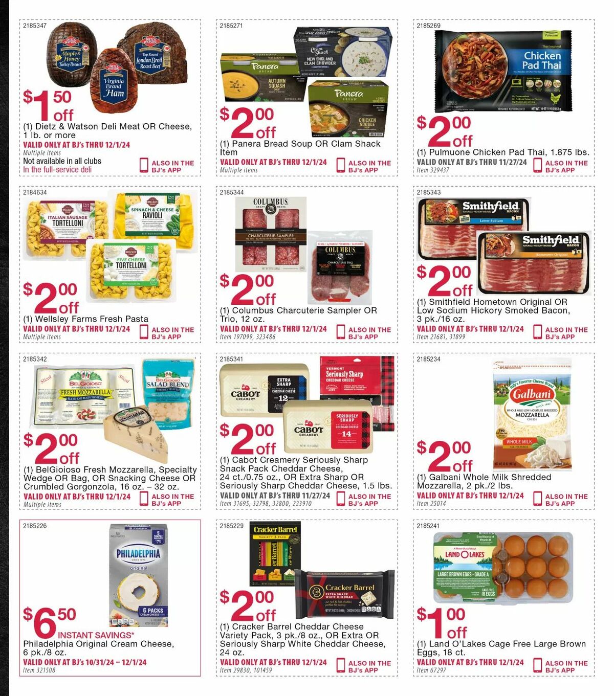 BJ's Wholesale Club Weekly Ad from November 1