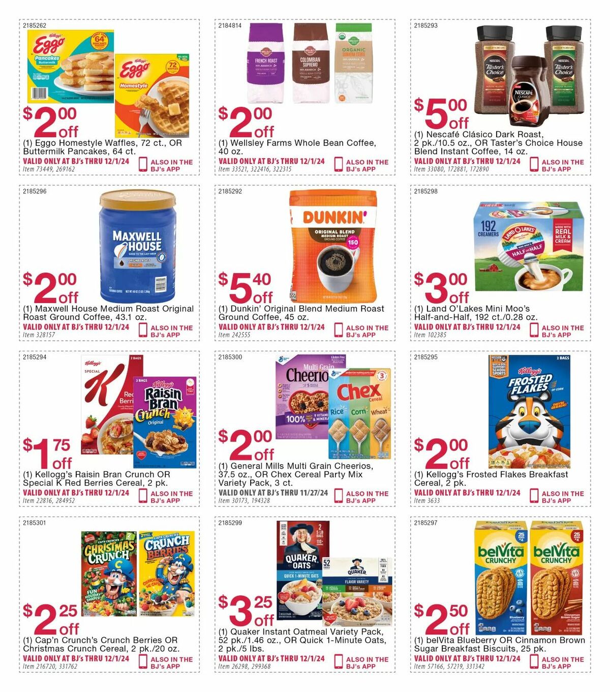 BJ's Wholesale Club Weekly Ad from November 1