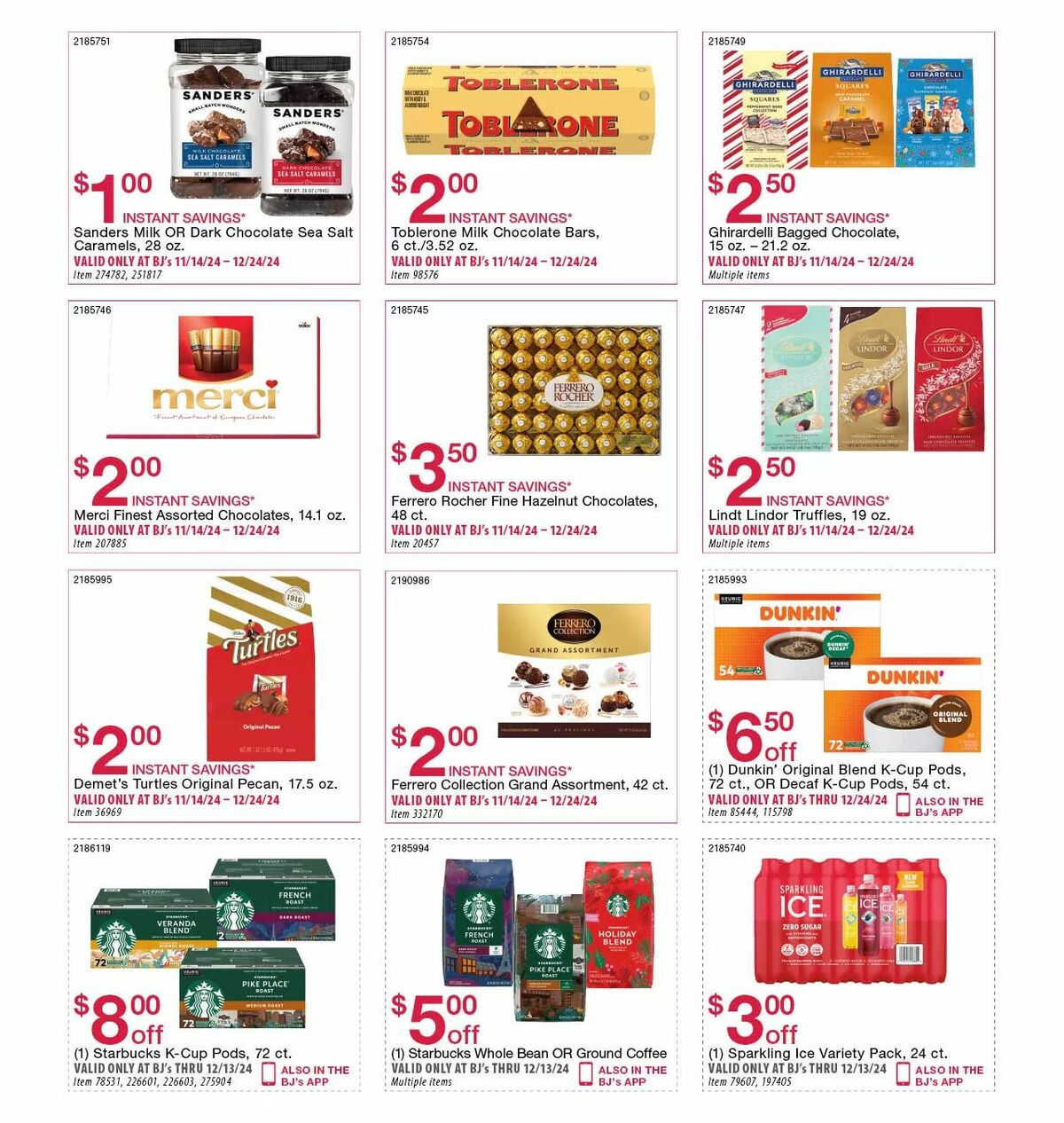 BJ's Wholesale Club Weekly Ad from November 14