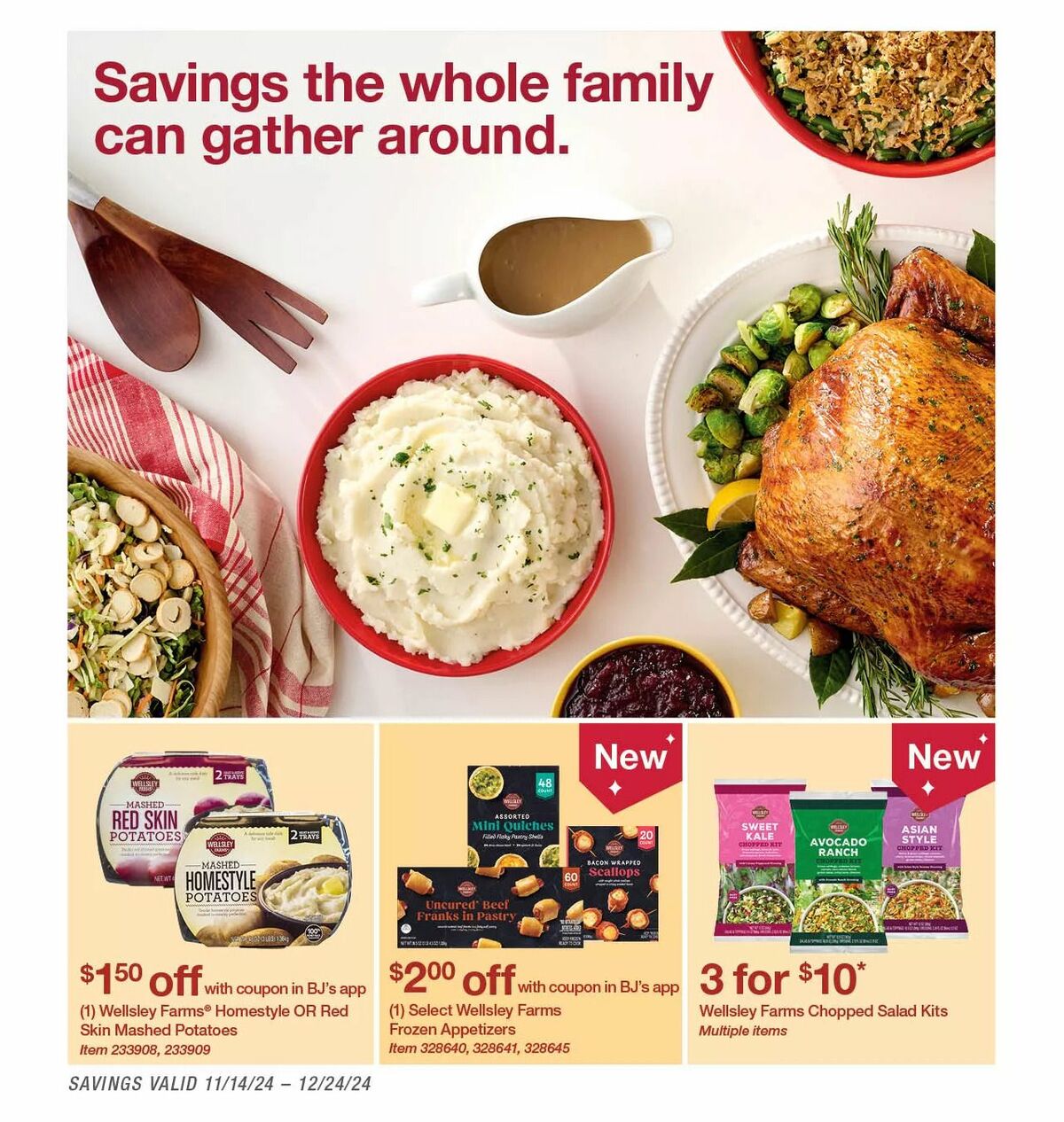 BJ's Wholesale Club Weekly Ad from November 14