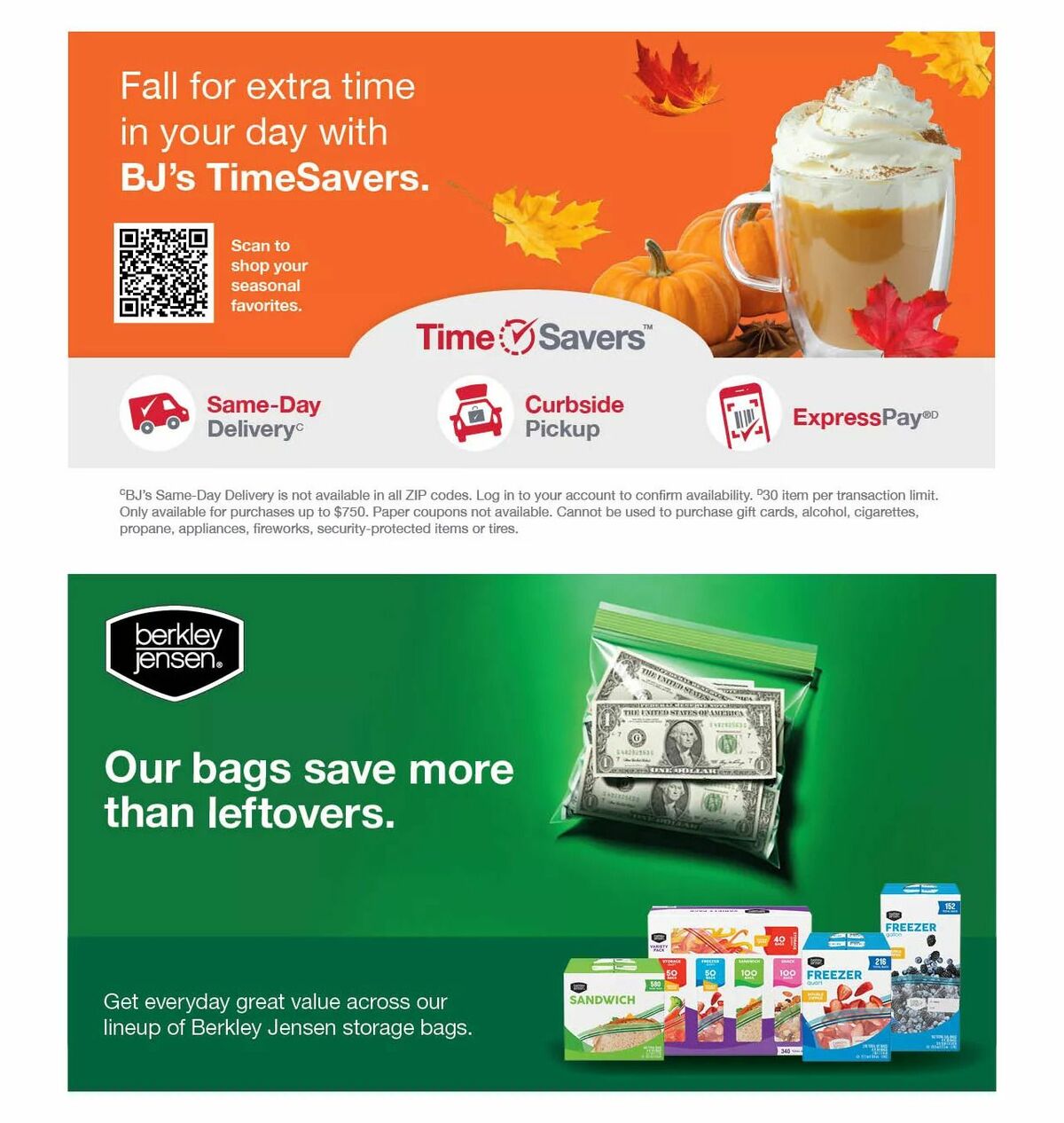 BJ's Wholesale Club Weekly Ad from November 14