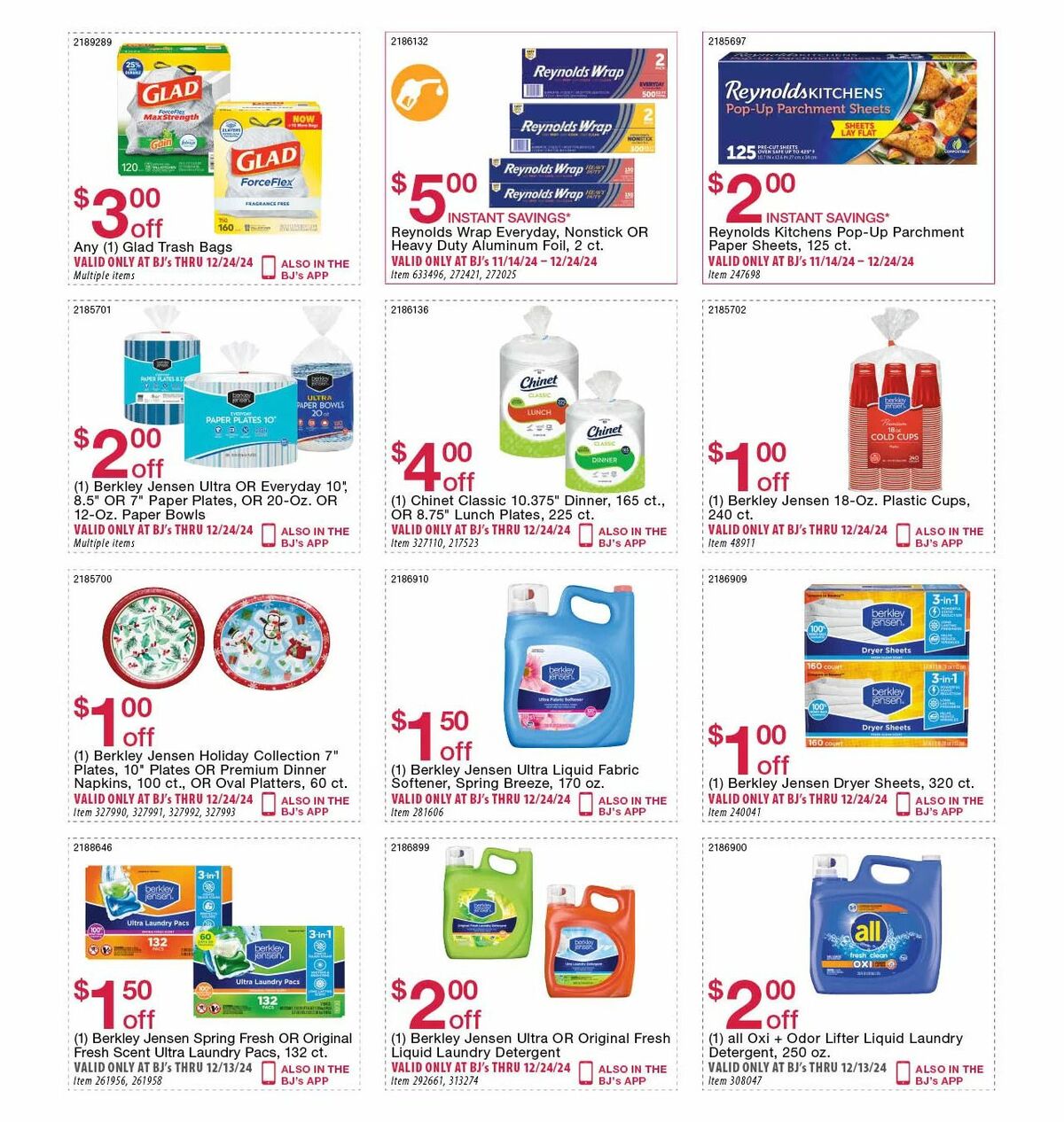 BJ's Wholesale Club Weekly Ad from November 14